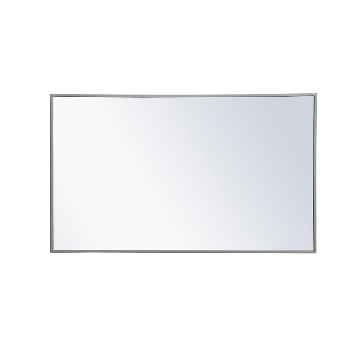 Elegant Lighting MR4074GR Modern Monet Mirror Grey