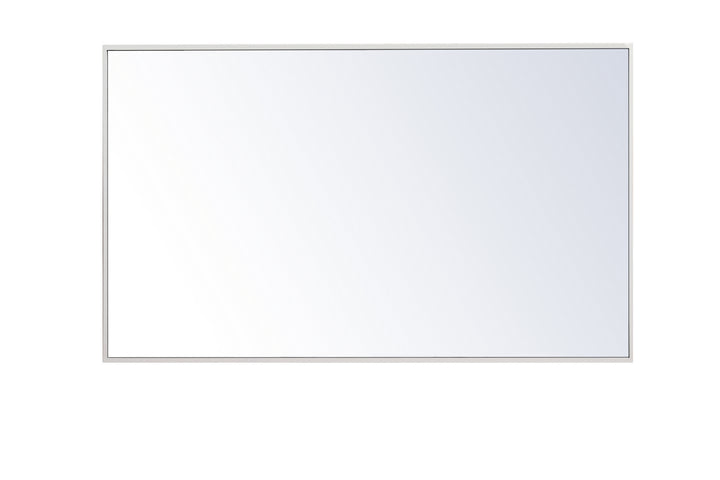 Elegant Lighting MR4074WH Monet Mirror Mirror White