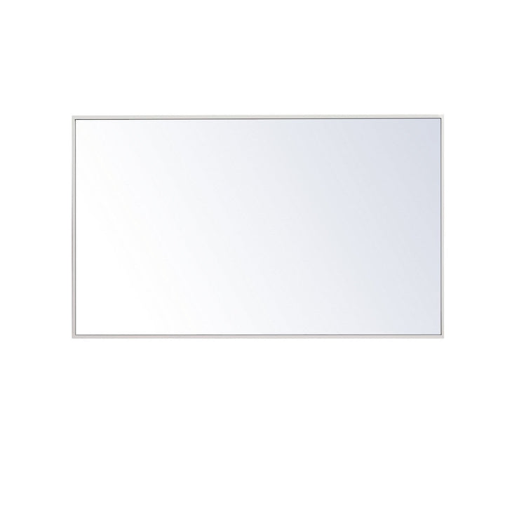 Elegant Lighting MR4074WH Monet Mirror Mirror White