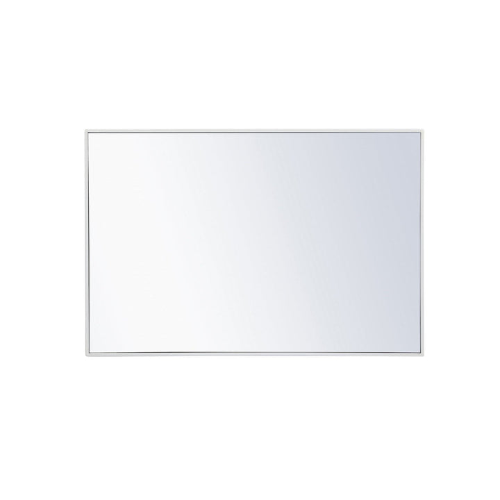 Elegant Lighting MR4077WH Monet Mirror Mirror White