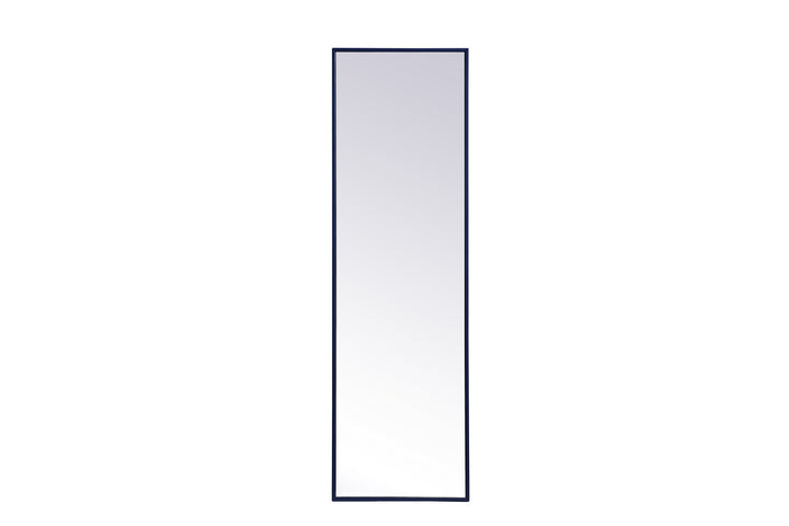 Elegant Lighting MR4081BL Modern Monet Mirror Blue