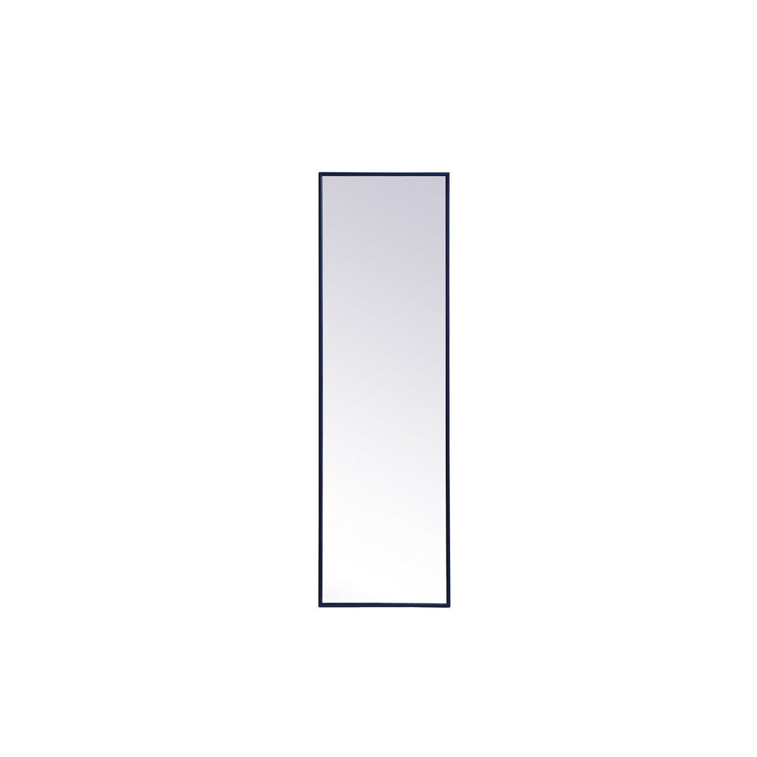 Elegant Lighting MR4081BL Modern Monet Mirror Blue