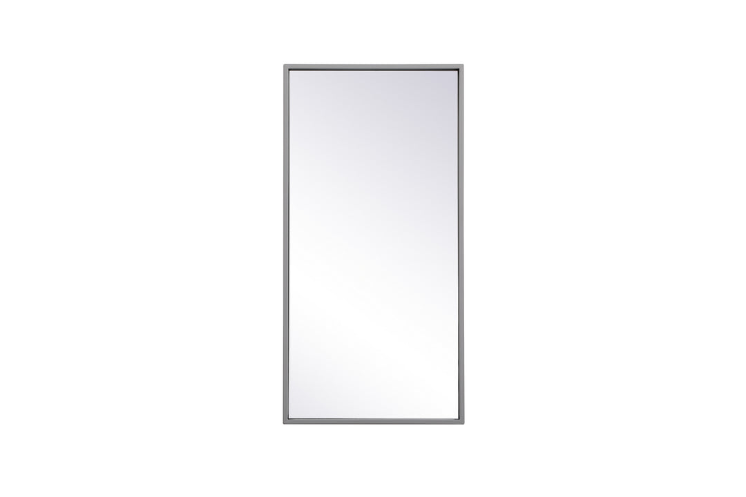 Elegant Lighting MR41428GR Modern Monet Mirror Grey