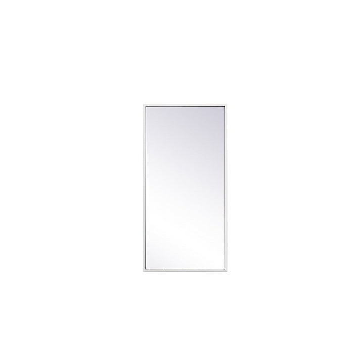 Elegant Lighting MR41428WH Modern Monet Mirror White