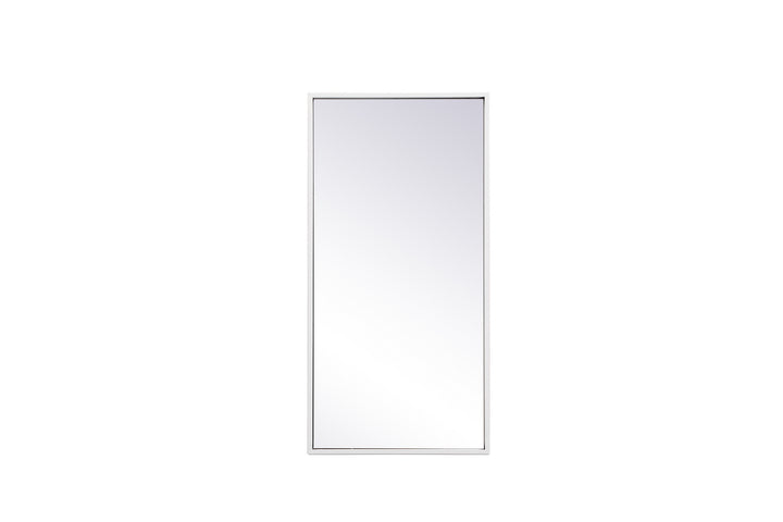 Elegant Lighting MR41428WH Modern Monet Mirror White