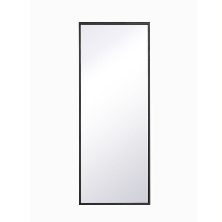 Elegant Lighting MR41436BK Modern Monet Mirror Black