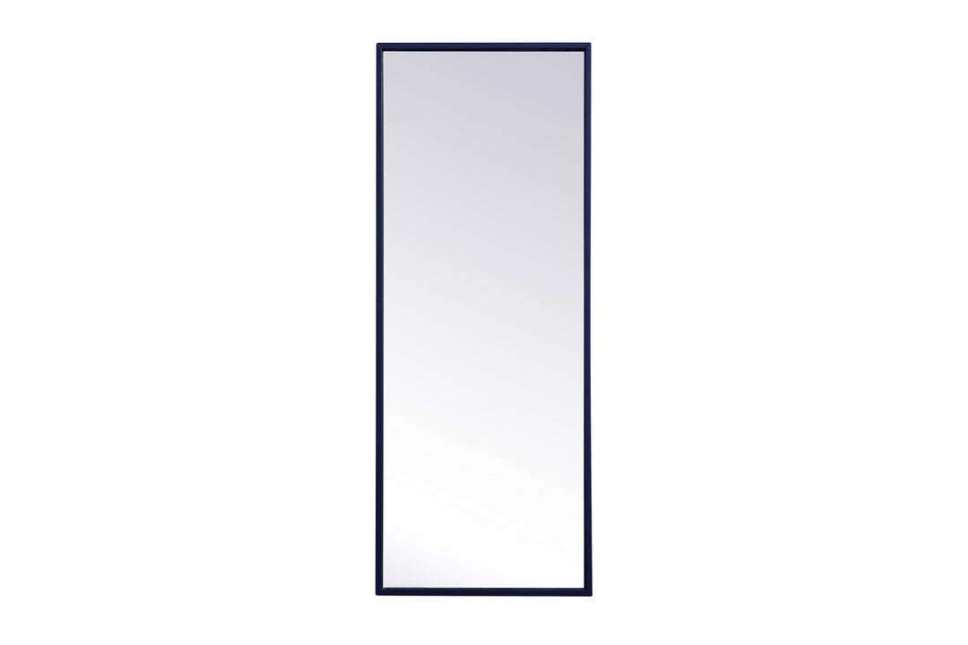 Elegant Lighting MR41436BL Modern Monet Mirror Blue