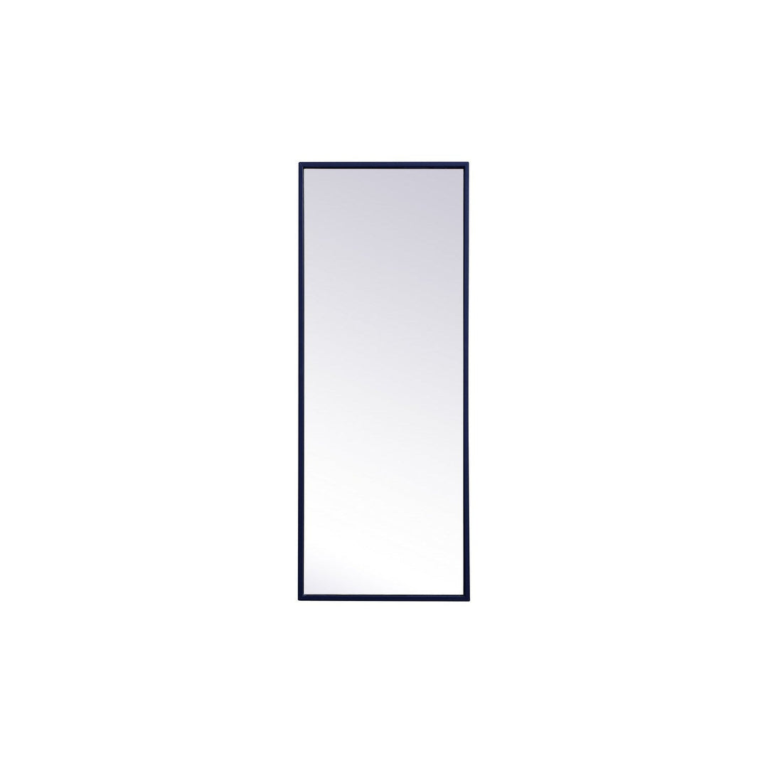 Elegant Lighting MR41436BL Modern Monet Mirror Blue