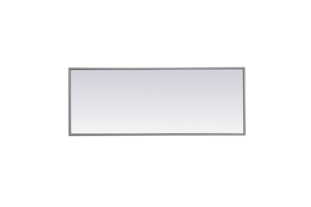 Elegant Lighting MR41436GR Modern Monet Mirror Grey