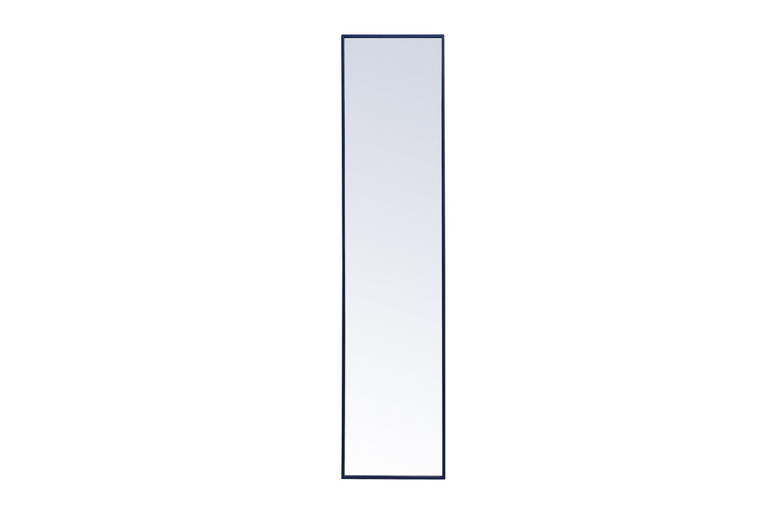 Elegant Lighting MR41460BL Modern Monet Mirror Blue