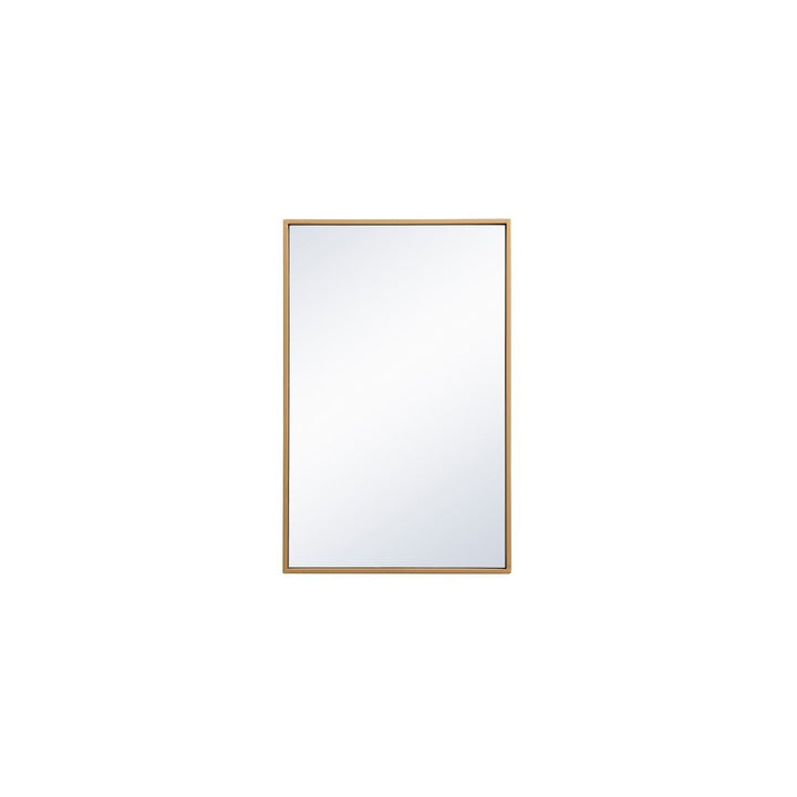 Elegant Lighting MR41828BR Modern Monet Mirror Brass