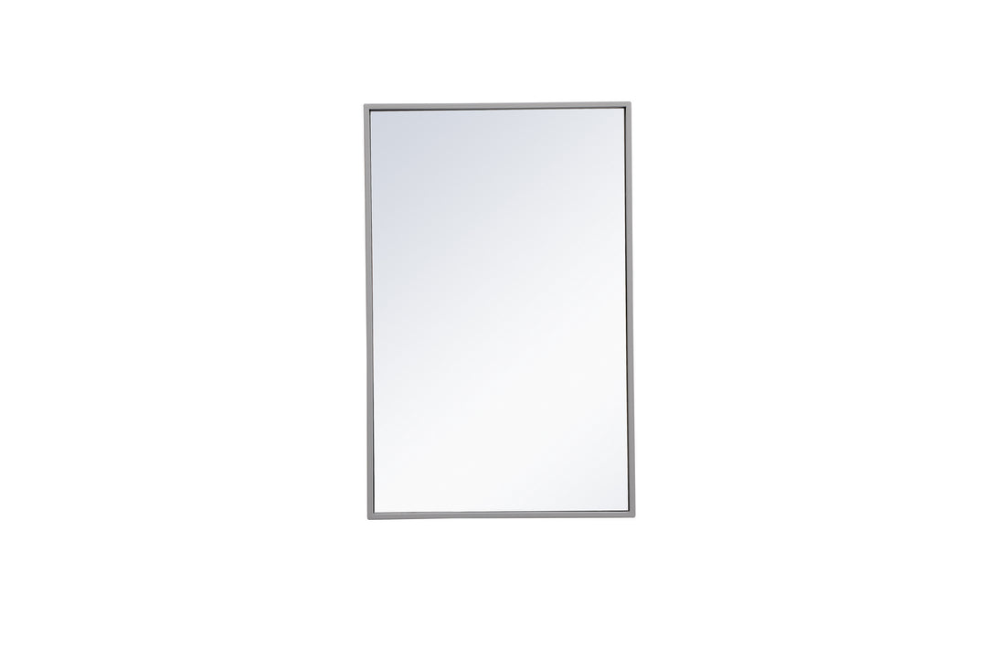 Elegant Lighting MR41828GR Monet Mirror Grey