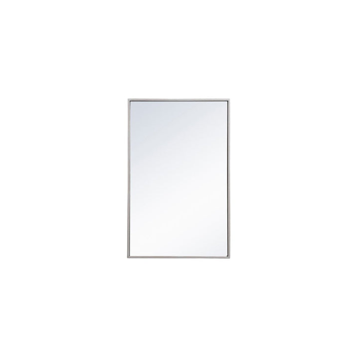 Elegant Lighting MR41828S Modern Monet Mirror Silver