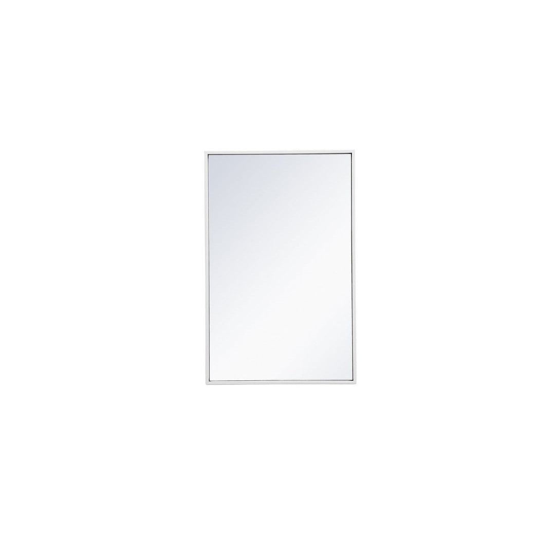 Elegant Lighting MR41828WH Modern Monet Mirror White