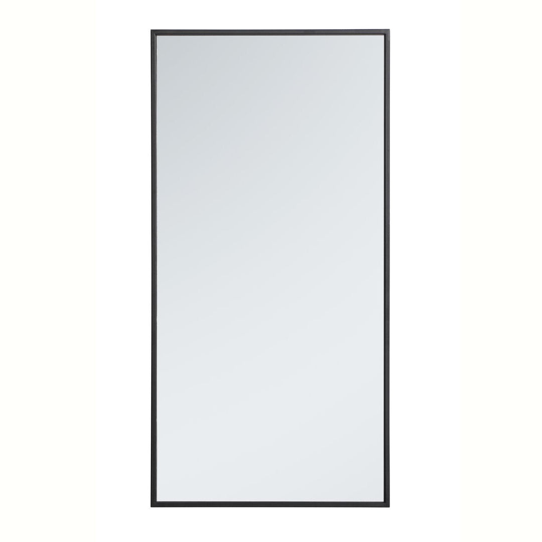 Elegant Lighting MR41836BK Modern Monet Mirror Black