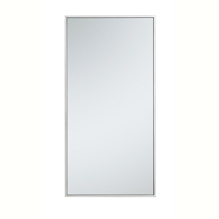 Elegant Lighting MR41836S Modern Monet Mirror Silver