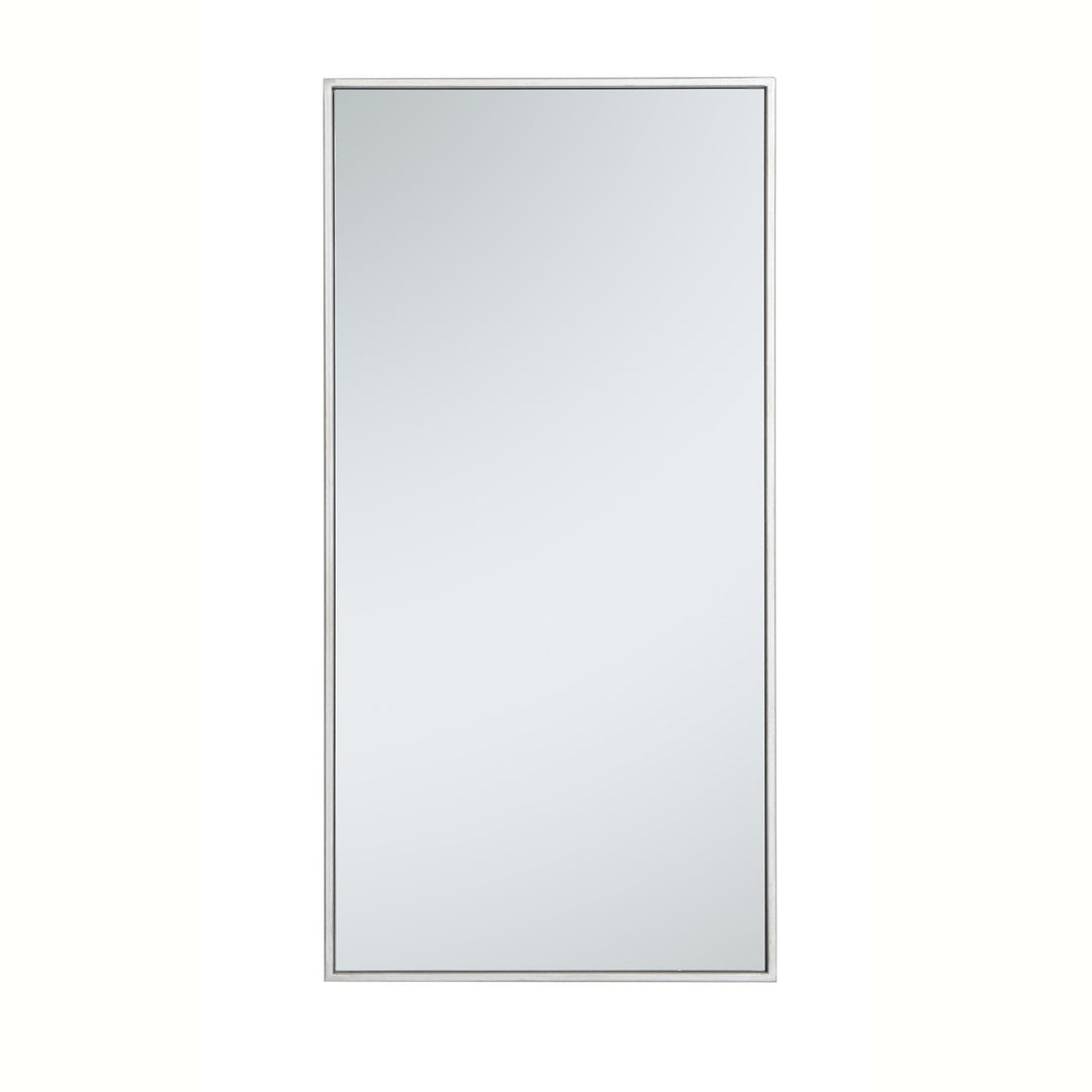 Elegant Lighting MR41836S Modern Monet Mirror Silver