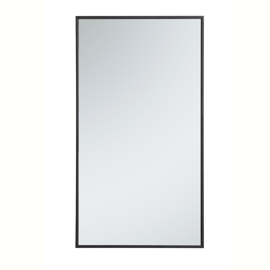 Elegant Lighting MR42036BK Modern Monet Mirror Black