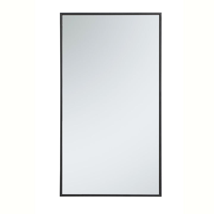 Elegant Lighting MR42036BK Modern Monet Mirror Black