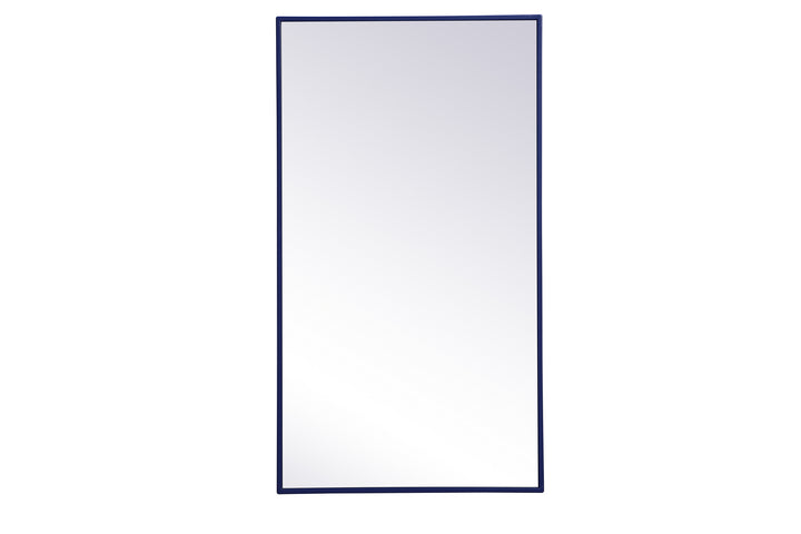 Elegant Lighting MR42036BL Modern Monet Mirror Blue