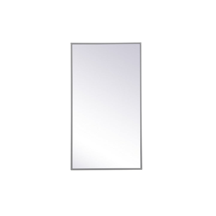 Elegant Lighting MR42036GR Modern Monet Mirror Grey