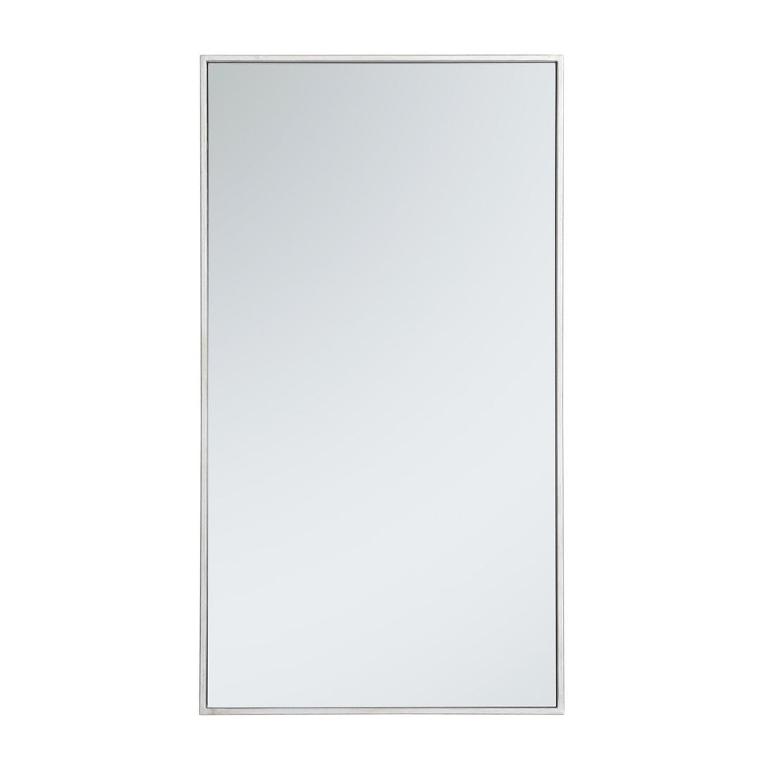 Elegant Lighting MR42036S Modern Monet Mirror Silver