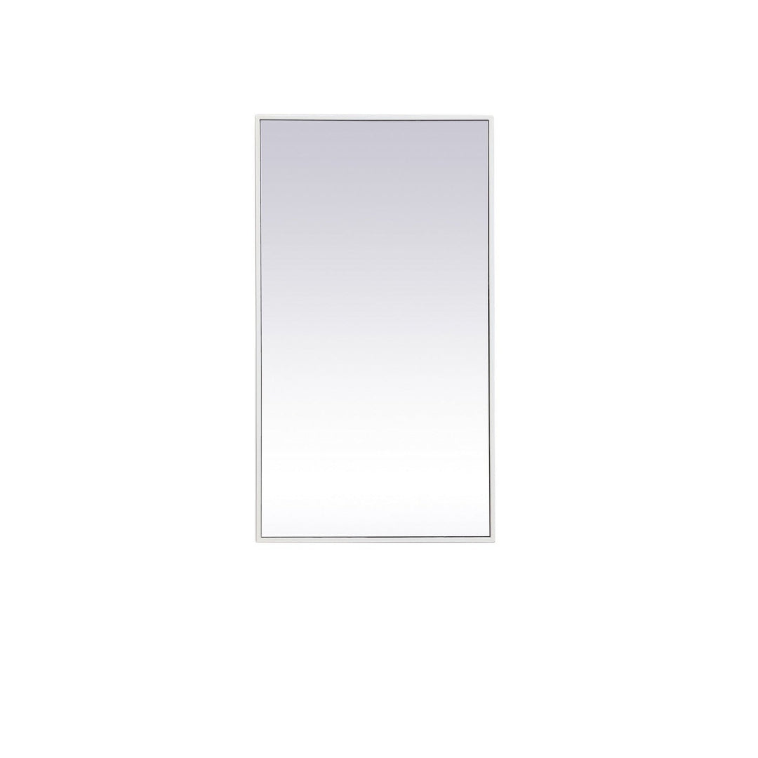 Elegant Lighting MR42036WH Modern Monet Mirror White