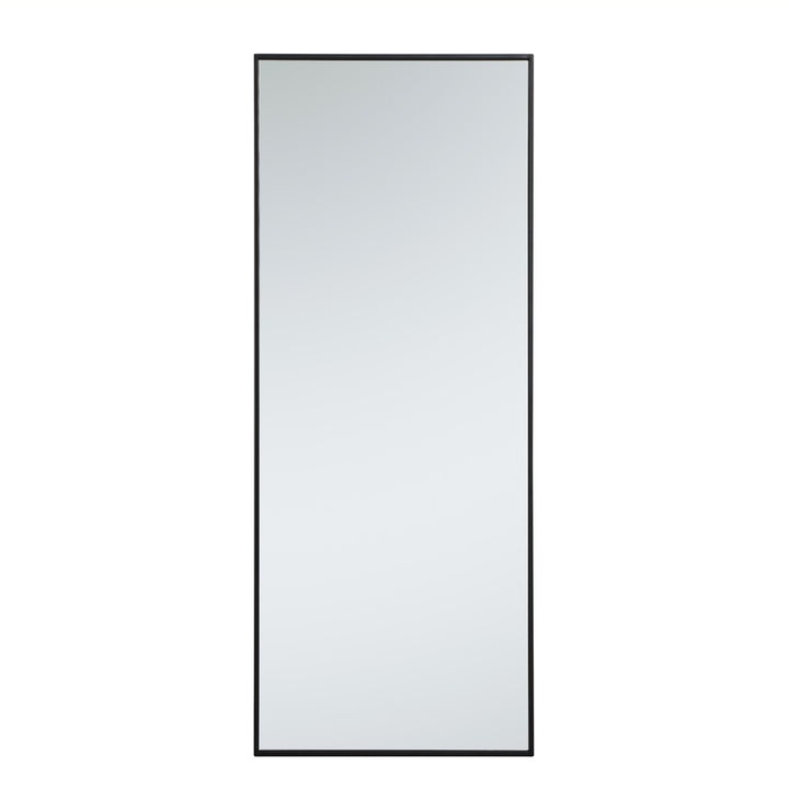 Elegant Lighting MR42460BK Modern Monet Mirror Black