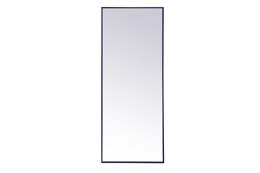 Elegant Lighting MR42460BL Modern Monet Mirror Blue