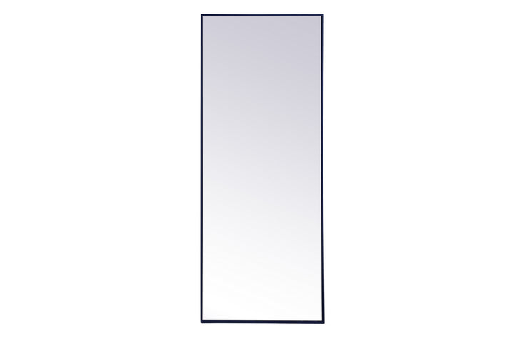 Elegant Lighting MR42460BL Modern Monet Mirror Blue