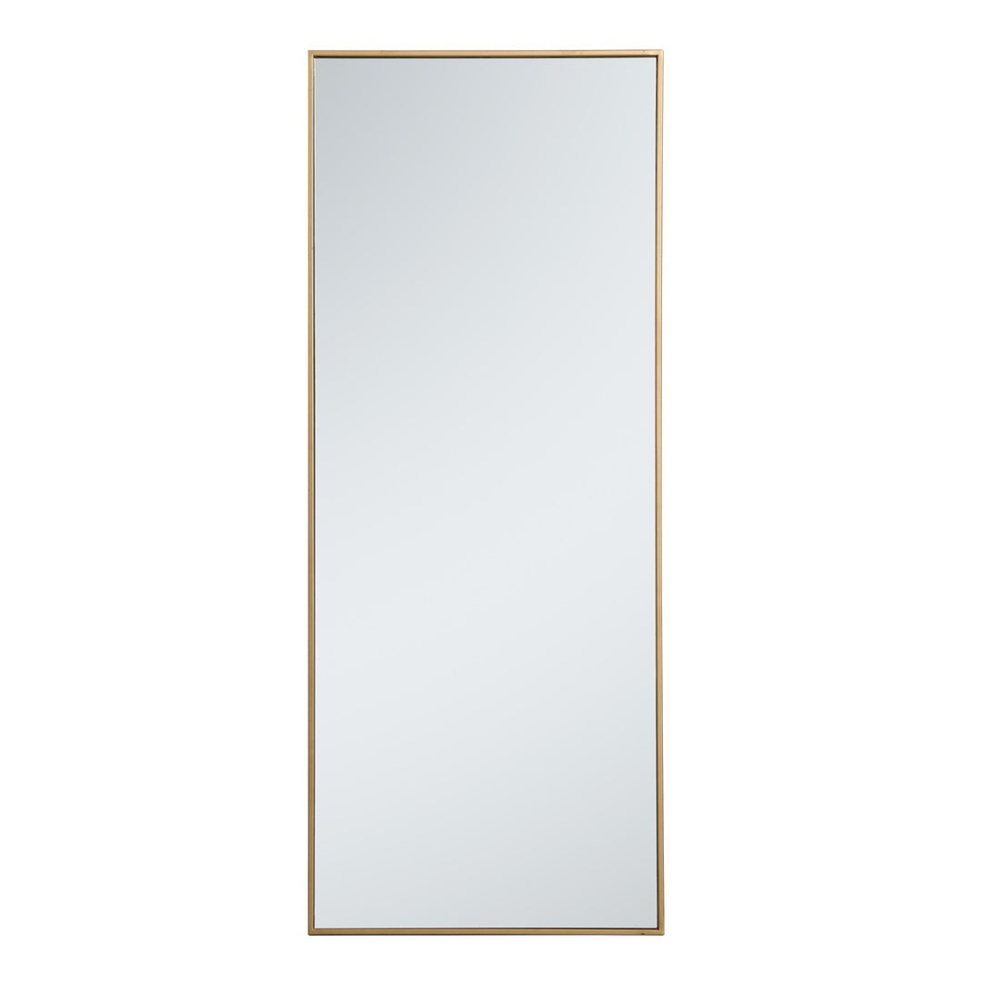 Elegant Lighting MR42460BR  Monet Mirror Brass