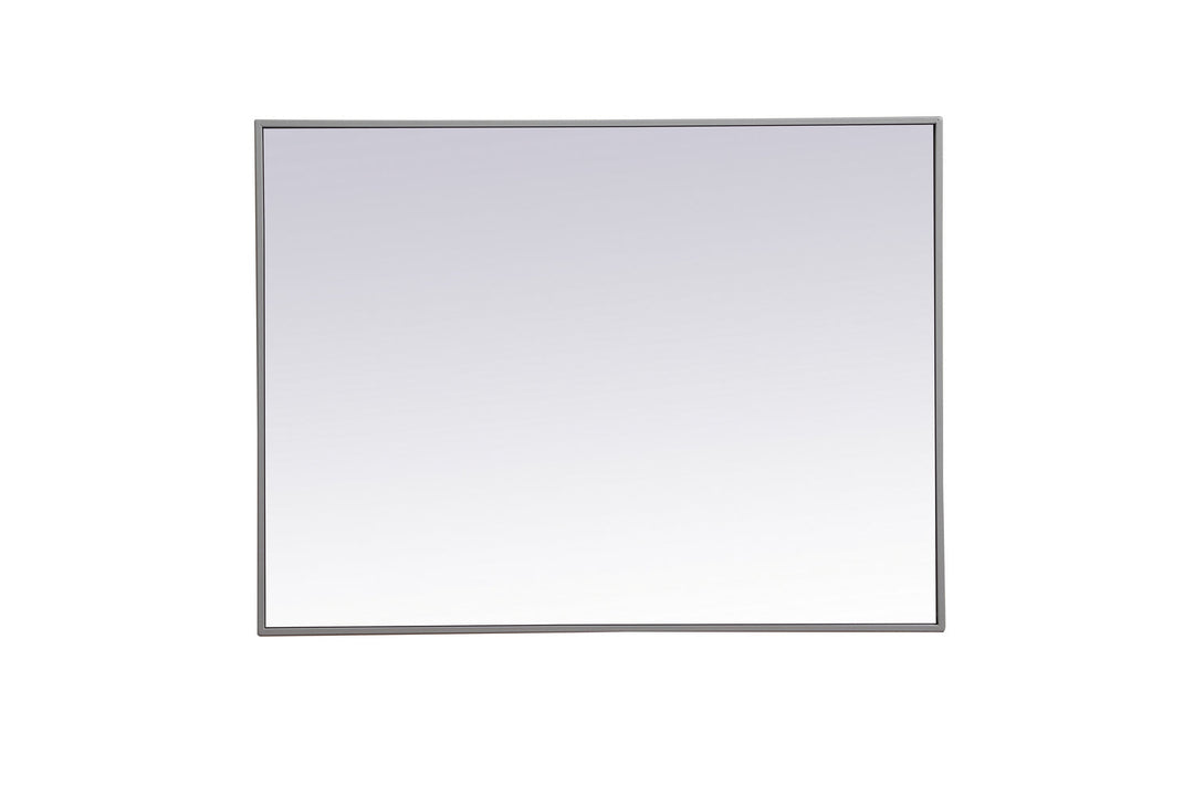 Elegant Lighting MR42736GR  Monet Mirror Grey