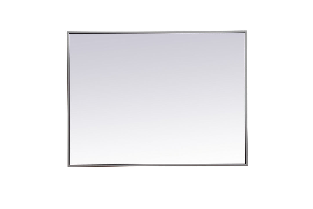 Elegant Lighting MR42736GR  Monet Mirror Grey