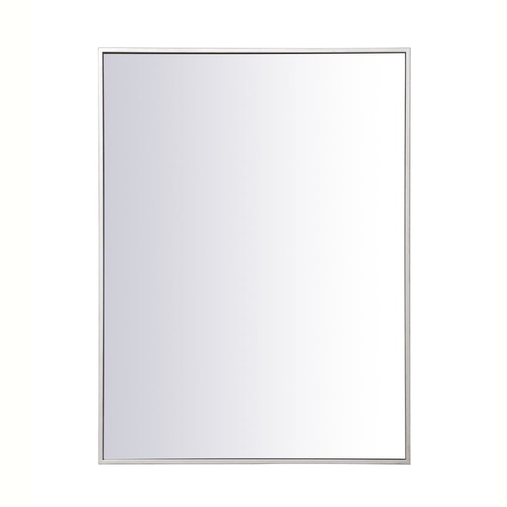 Elegant Lighting MR42736S  Monet Mirror Silver