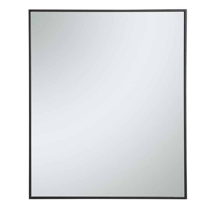 Elegant Lighting MR43036BK  Monet Mirror Black