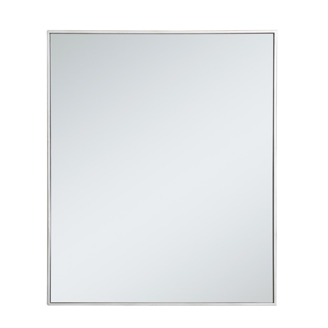 Elegant Lighting MR43036S  Monet Mirror Silver