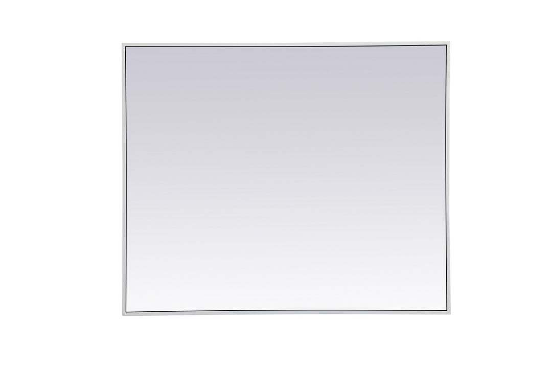 Elegant Lighting MR43036WH  Monet Mirror White