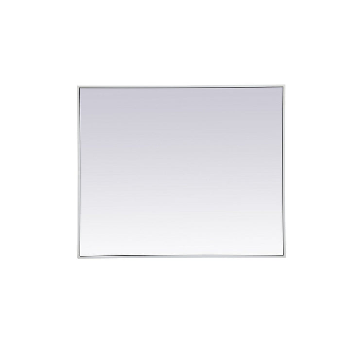 Elegant Lighting MR43036WH  Monet Mirror White