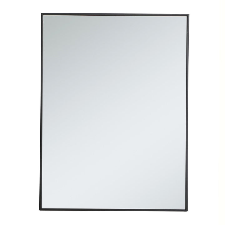 Elegant Lighting MR43040BK  Monet Mirror Black