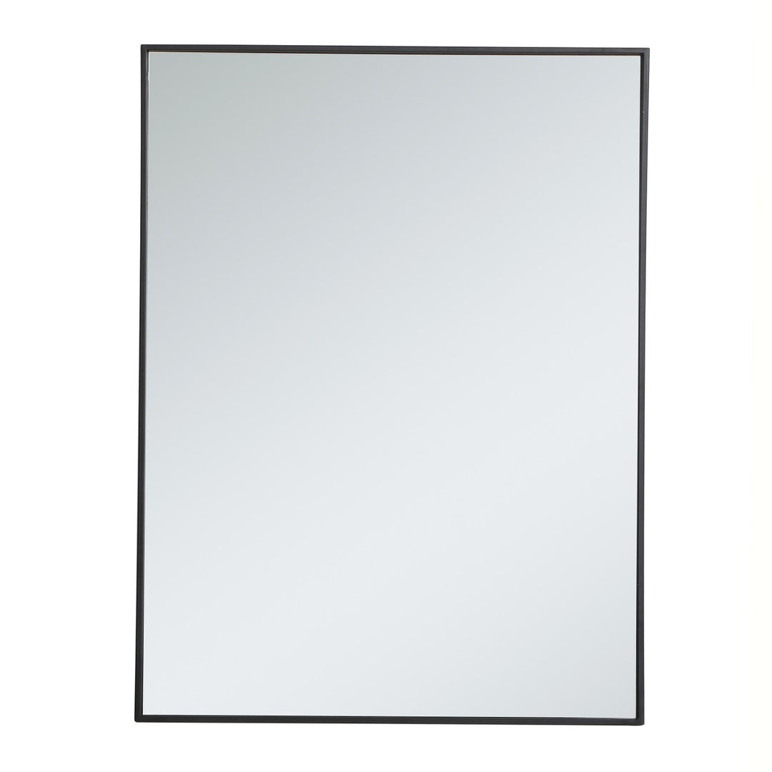 Elegant Lighting MR43040BK  Monet Mirror Black