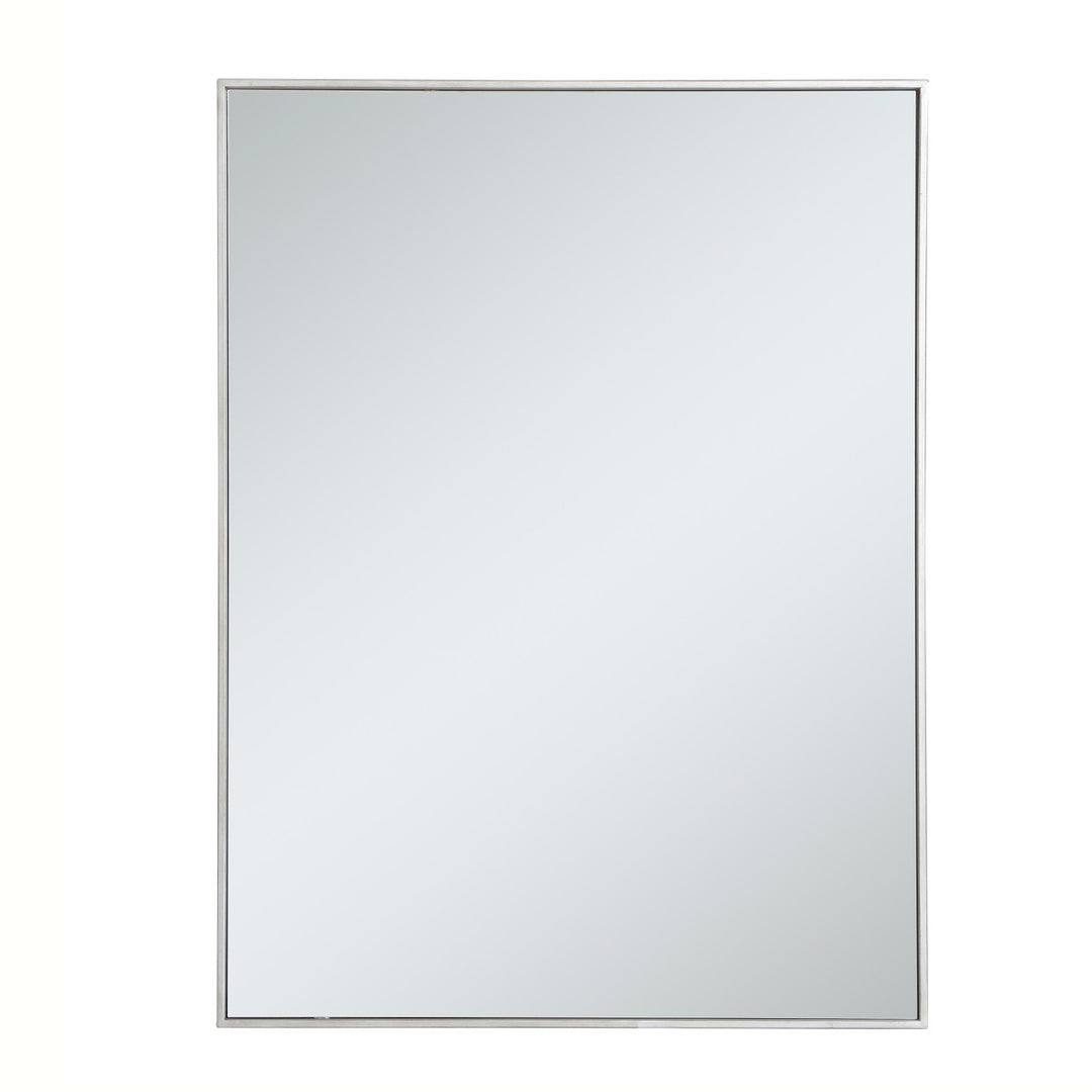 Elegant Lighting MR43040S  Monet Mirror Silver