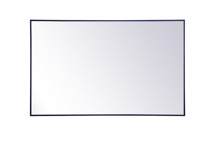 Elegant Lighting MR43048BL  Monet Mirror Blue