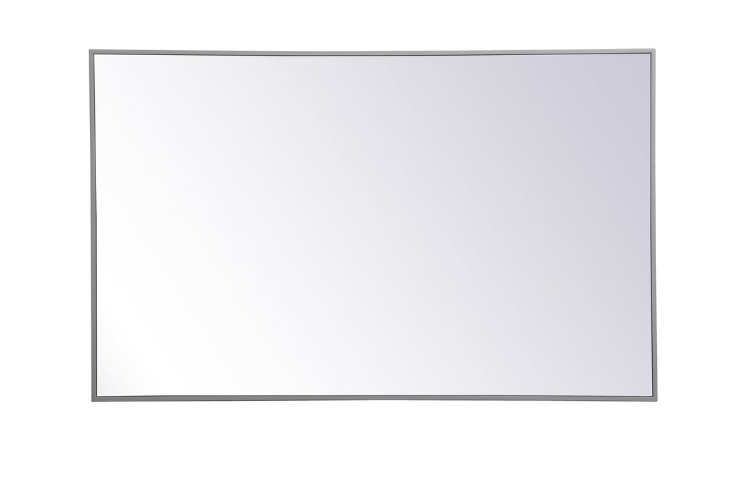 Elegant Lighting MR43048GR  Monet Mirror Grey