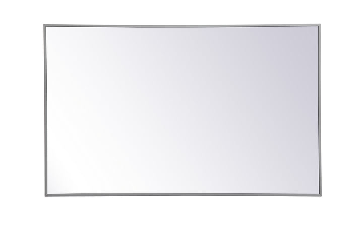 Elegant Lighting MR43048GR  Monet Mirror Grey