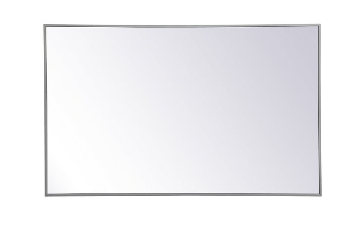 Elegant Lighting MR43048GR  Monet Mirror Grey