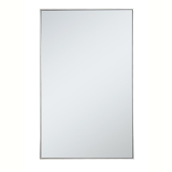 Elegant Lighting MR43048S  Monet Mirror Silver