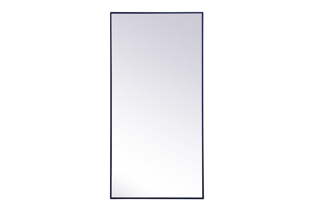 Elegant Lighting MR43060BL  Monet Mirror Blue