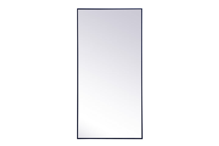 Elegant Lighting MR43060BL  Monet Mirror Blue