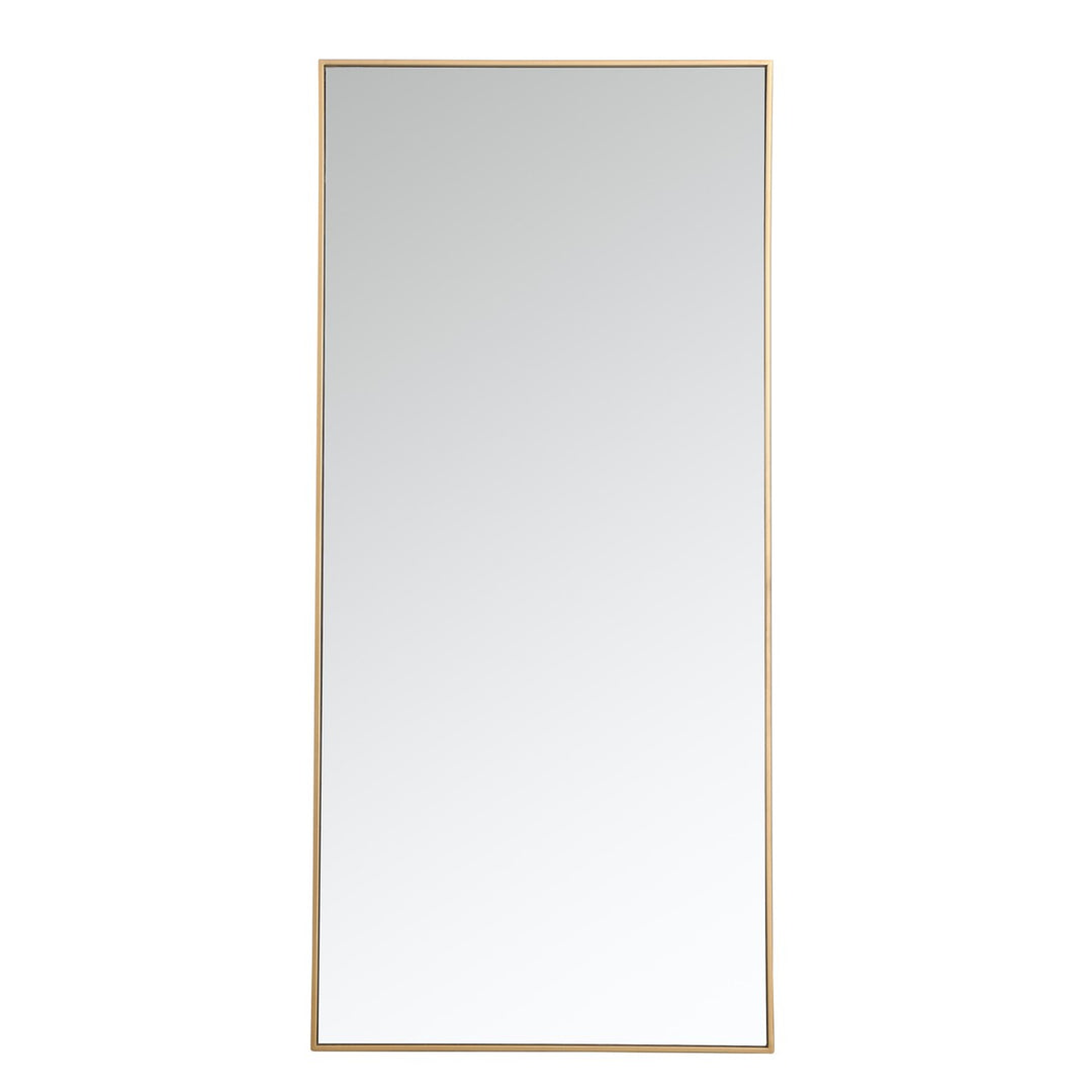 Elegant Lighting MR43060BR  Monet Mirror Brass