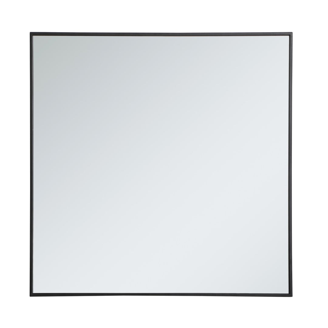 Elegant Lighting MR43636BK  Monet Mirror Black